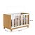 Berço Mini Cama Q Encanto Slim 4315 Freijo / Branco - Qmovi - Imagem 4