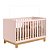 Berço Mini Cama Q Encanto Slim 4315 Rosa - Qmovi - Imagem 1
