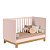 Berço Mini Cama Q Encanto Slim 4315 Rosa - Qmovi - Imagem 5