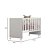 Berço Reto Com Rodizio Doce Sonho 3540 Branco - Qmovi - Imagem 4