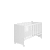 Berço Reto Com Rodizio Doce Sonho 3540 Branco - Qmovi - Imagem 5