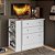 Cômoda Com Mesa Giratoria Gamer 4840 Branco - Qmovi - Imagem 3