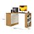 Cômoda Com Mesa Giratoria Gamer 4840 Freijo / Off White - Imagem 5
