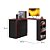 Cômoda Com Mesa Giratoria Gamer 4840 Preto / Vermelho Qmovi - Imagem 5