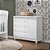 Cômoda Sapateira 4 Gavetas Doce Sonho 2561 Branco - Qmovi - Imagem 1