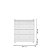 Cômoda Trocador 4 Gavetas Doce Sonho 2523 Branco - Qmovi - Imagem 4