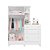 Guarda Roupa Com Comoda Doce Sonho 4070 Branco - Qmovi - Imagem 2