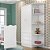 Guarda Roupa Roupeiro Doce Sonho 825 Branco - Qmovi - Imagem 2