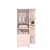 Guarda Roupa Roupeiro Doce Sonho 825 Rosa - Qmovi - Imagem 3