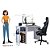 Mesa de Escritório Gamer 3875 Branco - Qmovi - Imagem 5