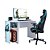 Mesa de Escritório Gamer 3875 Branco - Qmovi - Imagem 1