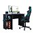 Mesa de Escritório Gamer 3875 Preto - Qmovi - Imagem 1