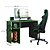 Mesa de Escritório Gamer 3875 Preto / Verde - Qmovi - Imagem 4