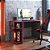 Mesa de Escritório Gamer 3875 Preto / Vermelho - Qmovi - Imagem 2
