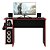 Mesa de Escritório Gamer 3875 Preto / Vermelho - Qmovi - Imagem 3
