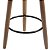 Kit 2 Banquetas Napole Pés Palito Courissimo Preto Salaone - Imagem 6
