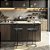 Kit 3 Banqueta Miami Base Metal Courissimo Preto Salaone - Imagem 2