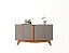 Aparador Buffet Sala Cerrado Fendi Metalic / Cinamomo Grappa - Imagem 1