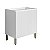 Balcão 800 1 Porta Basculante Art Branco / Artico - Imagem 5