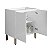 Balcão 800 2 Portas Art 6005 Branco / Artico - Kits Parana - Imagem 4