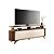 Bancada Rack Alba Castanho / Off White - HB - Imagem 1