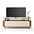Bancada Rack Alba Cinamomo / Off White - HB - Imagem 8