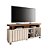 Bancada Rack Briz 1.3 Off White / Castanho - HB - Imagem 1