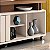 Bancada Rack Briz 1.3 Off White / Castanho - HB - Imagem 2