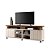 Bancada Rack Briz 1.8 Off White / Castanho - HB - Imagem 1