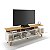 Bancada Rack Essenza 2.0 Off White / Cinamomo - HB - Imagem 6