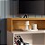 Bancada Rack Graci 1.3 Cinamomo / Off White - HB - Imagem 4