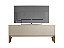Bancada Rack Para TV Florença Matte / Off White Grappa - Imagem 3