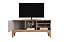 Bancada Rack Para TV Veneza Fendi Metalic / Cinamomo Grappa - Imagem 3