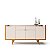 Buffet Aparador Melodia Off White / Cinamomo - HB - Imagem 2