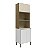 Paneleiro Armário Duplo Forno Art 6007 Freijo / Artico Soft - Imagem 1