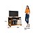 Rack Para TV 26" Smart Cinamomo / Off White - HB - Imagem 6