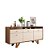 Buffet Aparador Sollare Castanho / Off White - HB - Imagem 1