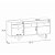 Buffet Aparador Sollare Cinamomo / Off White - HB - Imagem 6