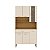 Cozinha Compacta 6 Portas Golden Plus 2517 Freijo / Soft - Imagem 1