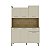 Cozinha Compacta Genova Plus 2519 Freijo / Soft - Imagem 1