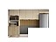Cozinha Compacta Glam 2982 Freijo / Vanilla - Kits Parana - Imagem 3