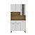 Cozinha Compacta Golden 6 Portas 196 Freijo / Supremo - Imagem 1