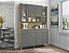 Cozinha Compacta Golden 8 Portas 197 Freijo / Gris - Imagem 3