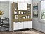 Cozinha Compacta Golden 8 Portas 197 Freijo / Ripado - Imagem 3