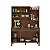 Cozinha Compacta Modena 2478 Nogueira / Off White Ripado - Imagem 5