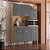 Cozinha Compacta Modena Plus 2520 Freijo / Gris - Imagem 2