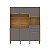 Cozinha Compacta Montesa 2907 Freijo / Gris - Kits Parana - Imagem 1