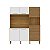 Cozinha Compacta Montesa 2907 Freijo / Ripado - Kits Parana - Imagem 1