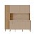 Cozinha Compacta Pulse 3011 Freijo / Vanilla - Kits Parana - Imagem 1