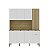 Cozinha Compacta Slow 3012 Freijo / Artico - Kits Parana - Imagem 1